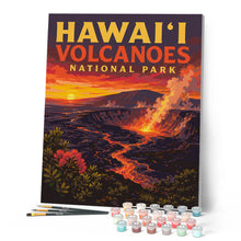 Afbeelding in Gallery-weergave laden, Schilderen op Nummer - Hawaii Volcanoes National Park