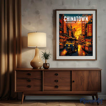 Afbeelding in Gallery-weergave laden, Schilderen op Nummer - Reisposter Bangkok Chinatown