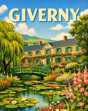 Afbeelding in Gallery-weergave laden, Schilderen op Nummer - Reisposter Giverny