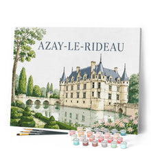 Afbeelding in Gallery-weergave laden, Schilderen op Nummer - Kasteel van Azay-le-Rideau