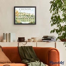 Afbeelding in Gallery-weergave laden, Schilderen op Nummer - Kasteel van Chinon