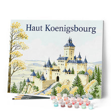 Afbeelding in Gallery-weergave laden, Schilderen op Nummer - Kasteel Haut-Koenigsbourg
