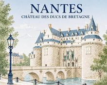 Afbeelding in Gallery-weergave laden, Schilderen op Nummer - Kasteel van de hertogen van Bretagne, Nantes