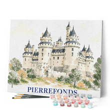 Afbeelding in Gallery-weergave laden, Schilderen op Nummer - Kasteel van Pierrefonds