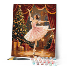 Afbeelding in Gallery-weergave laden, Schilderen op Nummer - De Kerstballerina