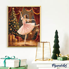 Afbeelding in Gallery-weergave laden, Schilderen op Nummer - De Kerstballerina