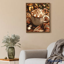 Afbeelding in Gallery-weergave laden, Schilderen op Nummer - Warme chocolademelk met Kerst