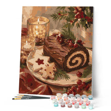 Afbeelding in Gallery-weergave laden, Schilderen op Nummer - Kerststronk