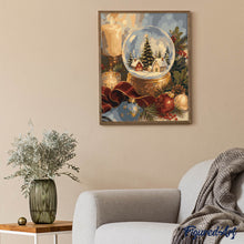 Afbeelding in Gallery-weergave laden, Schilderen op Nummer - Kerstsneeuwbol