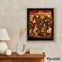 Afbeelding in Gallery-weergave laden, Schilderen op Nummer - Kerstspeelgoedwinkel