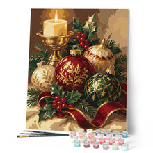 Afbeelding in Gallery-weergave laden, Schilderen op Nummer - Feestelijke kerstdecoraties