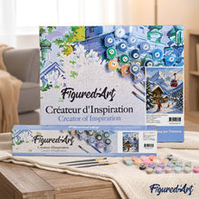 Afbeelding in Gallery-weergave laden, Schilderen op Nummer - Wintervakantie in de Alpen