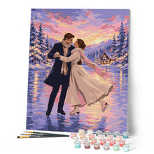 Afbeelding in Gallery-weergave laden, Schilderen op Nummer - Winterliefde