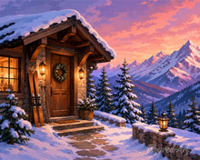 Afbeelding in Gallery-weergave laden, Schilderen op Nummer - Gezellige winterhut