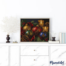 Afbeelding in Gallery-weergave laden, Schilderen op Nummer - Kerstballen 1