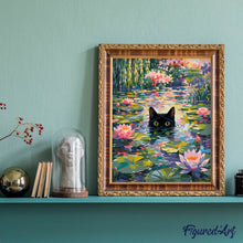 Afbeelding in Gallery-weergave laden, Schilderen op Nummer - Bewaker van de waterlelies