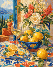 Afbeelding in Gallery-weergave laden, Schilderen op Nummer - Citrusserenade