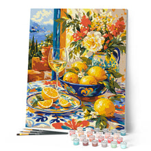 Afbeelding in Gallery-weergave laden, Schilderen op Nummer - Citrusserenade