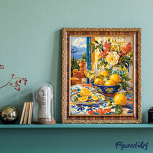 Afbeelding in Gallery-weergave laden, Schilderen op Nummer - Citrusserenade
