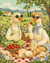 Afbeelding in Gallery-weergave laden, Schilderen op Nummer - Picknick van de Eenden