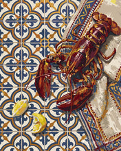 Afbeelding in Gallery-weergave laden, Schilderen op Nummer - Kreeft en Azulejos