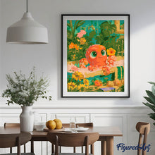 Afbeelding in Gallery-weergave laden, Schilderen op Nummer - Spa van de Kleine Octopus