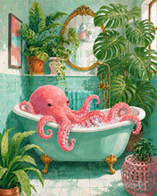 Afbeelding in Gallery-weergave laden, Schilderen op Nummer - Rustmoment van de octopus