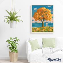 Afbeelding in Gallery-weergave laden, Schilderen op Nummer - Herfst aan zee
