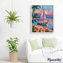 Afbeelding in Gallery-weergave laden, Schilderen op Nummer - Paradijs van de zeeman