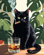 Afbeelding in Gallery-weergave laden, Schilderen op Nummer - Snorharen en whisky