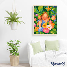 Afbeelding in Gallery-weergave laden, Schilderen op Nummer - Bloemenkind