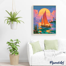 Afbeelding in Gallery-weergave laden, Schilderen op Nummer - Horizon van de Odyssee