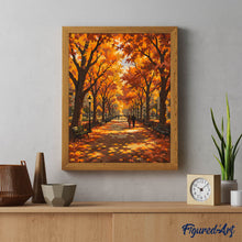 Afbeelding in Gallery-weergave laden, Schilderen op Nummer - Literaire Wandeling in Central Park in de Herfst