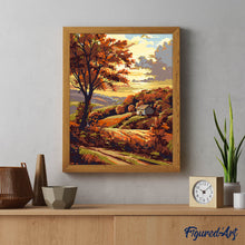 Afbeelding in Gallery-weergave laden, Schilderen op Nummer - Herfstlandschap 1