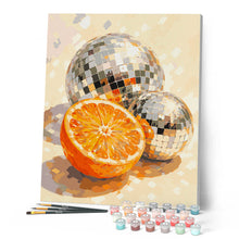 Afbeelding in Gallery-weergave laden, Schilderen op Nummer - Disco-oranje