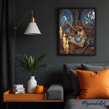 Afbeelding in Gallery-weergave laden, Schilderen op Nummer - Tovenaar-mopshond