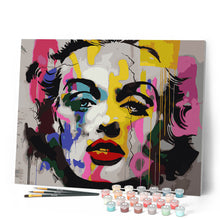 Afbeelding in Gallery-weergave laden, Schilderen op Nummer - Popart-graffit portret