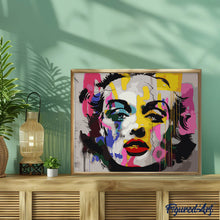 Afbeelding in Gallery-weergave laden, Schilderen op Nummer - Popart-graffit portret