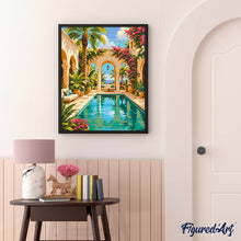 Afbeelding in Gallery-weergave laden, Schilderen op Nummer - Mediterraans Paradijs