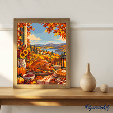 Afbeelding in Gallery-weergave laden, Schilderen op Nummer - Thanksgiving op het Platteland