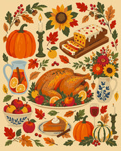 Afbeelding in Gallery-weergave laden, Schilderen op Nummer - Thanksgiving-Schatten