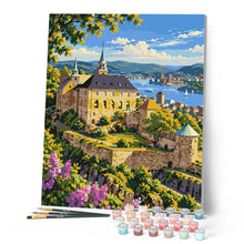 Afbeelding in Gallery-weergave laden, Schilderen op Nummer - Fort Akershus, Oslo, Noorwegen