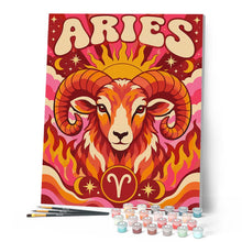 Afbeelding in Gallery-weergave laden, Schilderen op Nummer - Retro Sterrenbeeld Ram