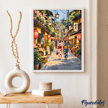 Afbeelding in Gallery-weergave laden, Schilderen op Nummer - Wandeling tussen de Bloemen