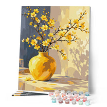 Afbeelding in Gallery-weergave laden, Schilderen op Nummer - Gouden Bloesems