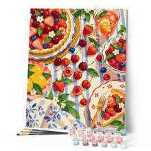 Afbeelding in Gallery-weergave laden, Schilderen op Nummer - Zoete Zomerpicknick