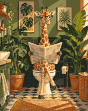 Afbeelding in Gallery-weergave laden, Schilderen op Nummer - Het Dagblad van de Giraffe