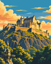 Afbeelding in Gallery-weergave laden, Schilderen op Nummer - Kasteel van Edinburgh