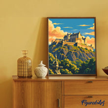 Afbeelding in Gallery-weergave laden, Schilderen op Nummer - Kasteel van Edinburgh