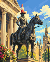 Afbeelding in Gallery-weergave laden, Schilderen op Nummer - Standbeeld hertog van Wellington Glasgow